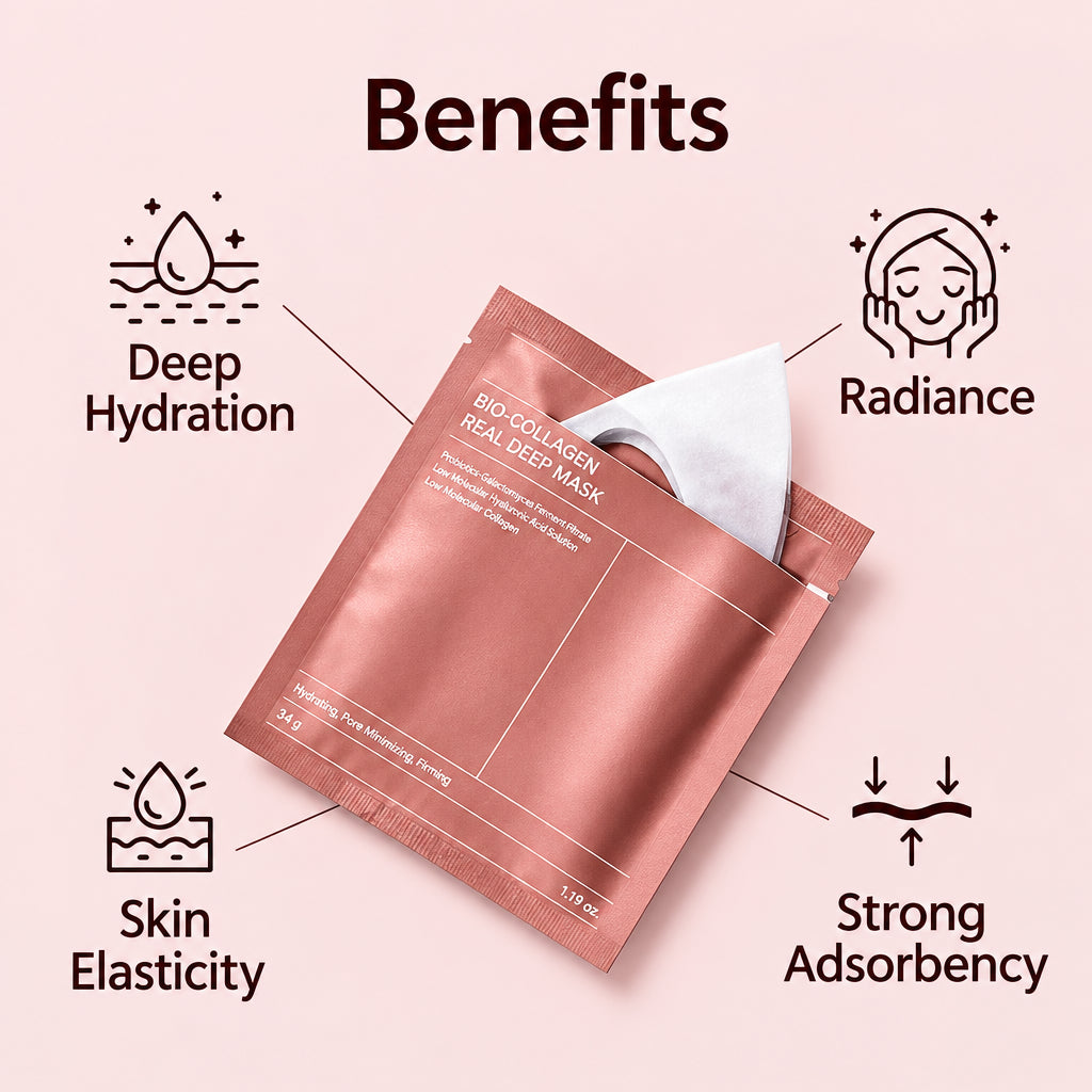 Biodance Bio Collagen Real Deep Mask (4pcs or 8pcs)