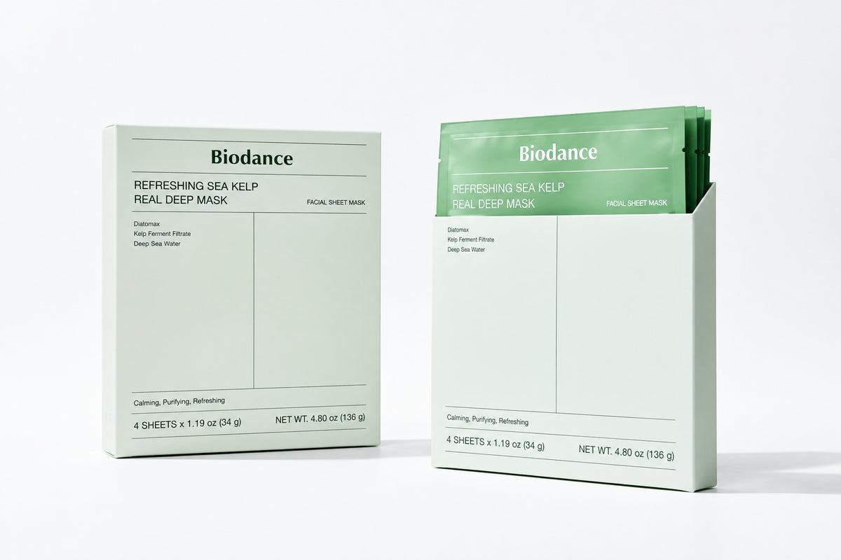 Biodance Refreshing Sea Kelp Real Deep Mask (4pcs or 8pcs)