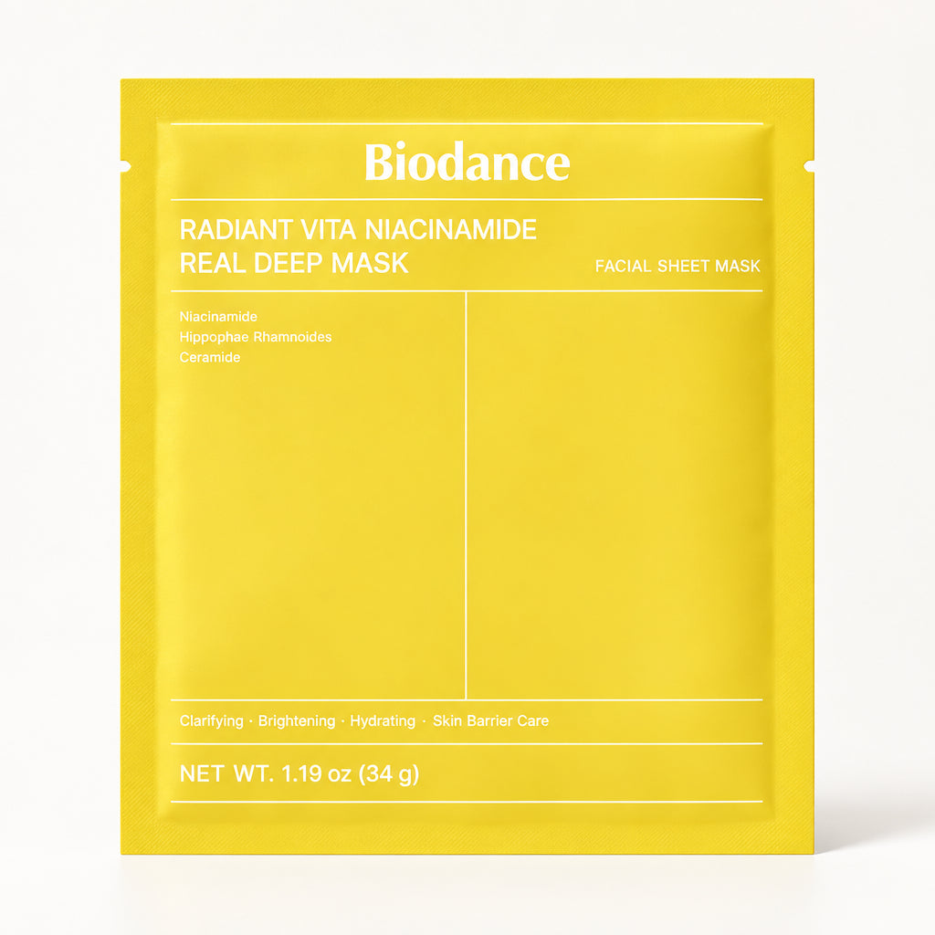 Biodance Radiant Vita Niacinamide Real Deep Mask (4pcs or 8pcs)